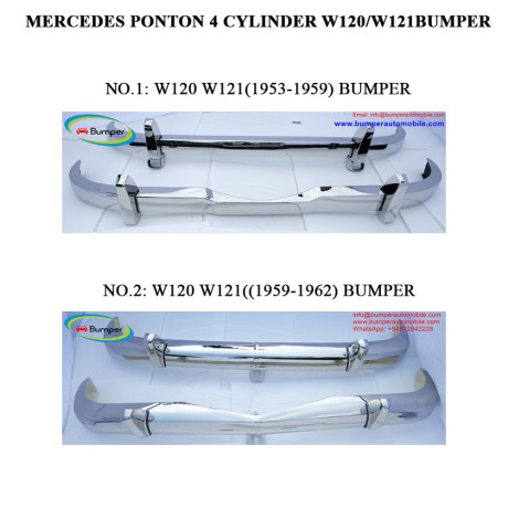 mercedes-ponton-4-cylinder-w120-w121-bumpers-big-0